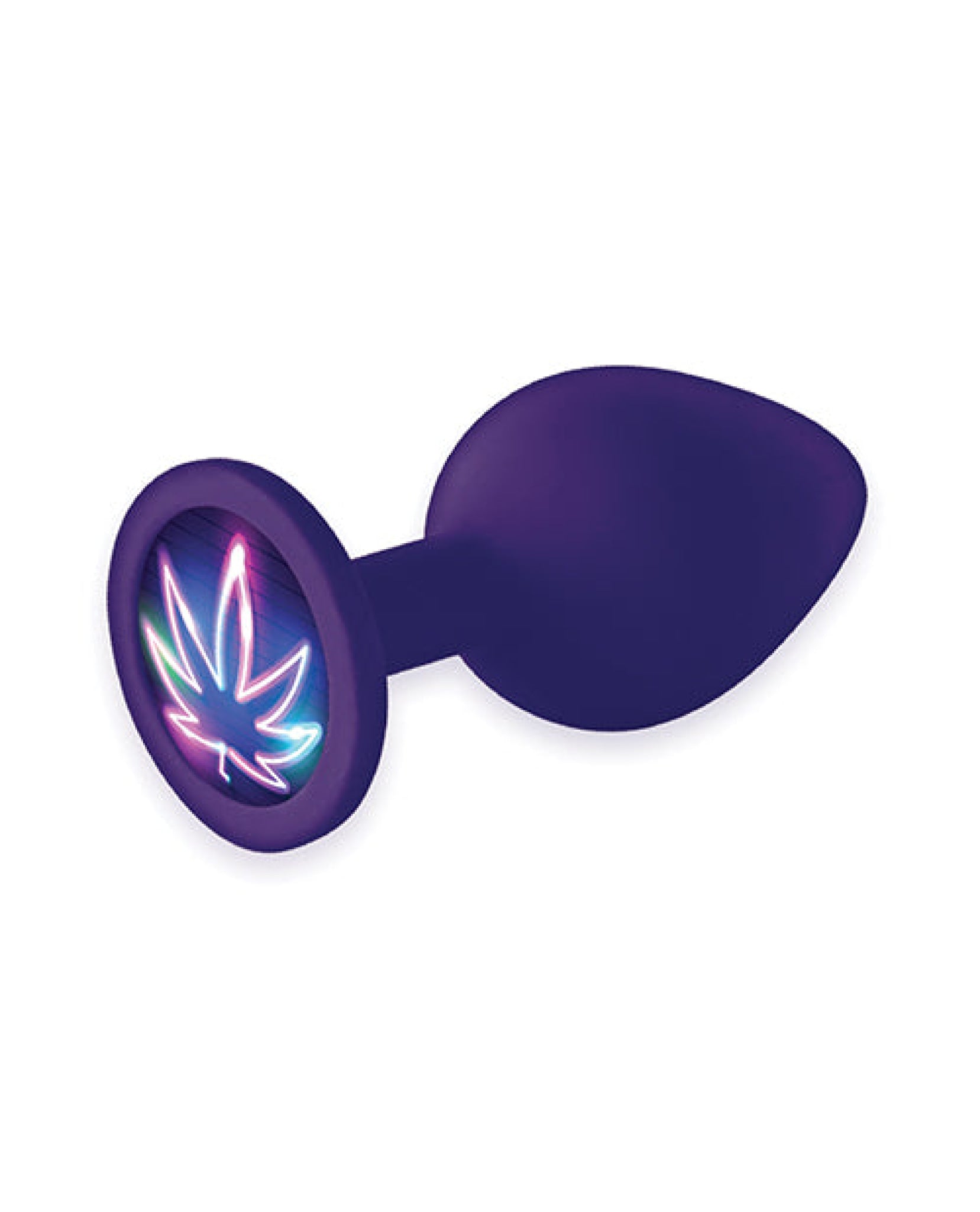 The 9's Booty Calls Neon Leaf Plug - Purple Icon