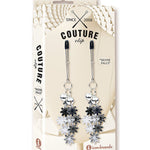 Couture Clips Luxury Nipple Clamps - Silver Falls Icon