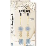 Couture Clips Luxury Nipple Clamps - Dove Gray Icon