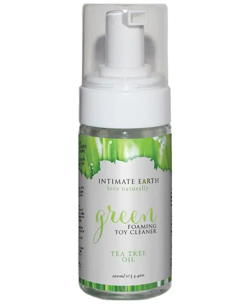 Intimate Earth Foaming Toy Cleaner - Green Tea Tree Oil Intimate Earth