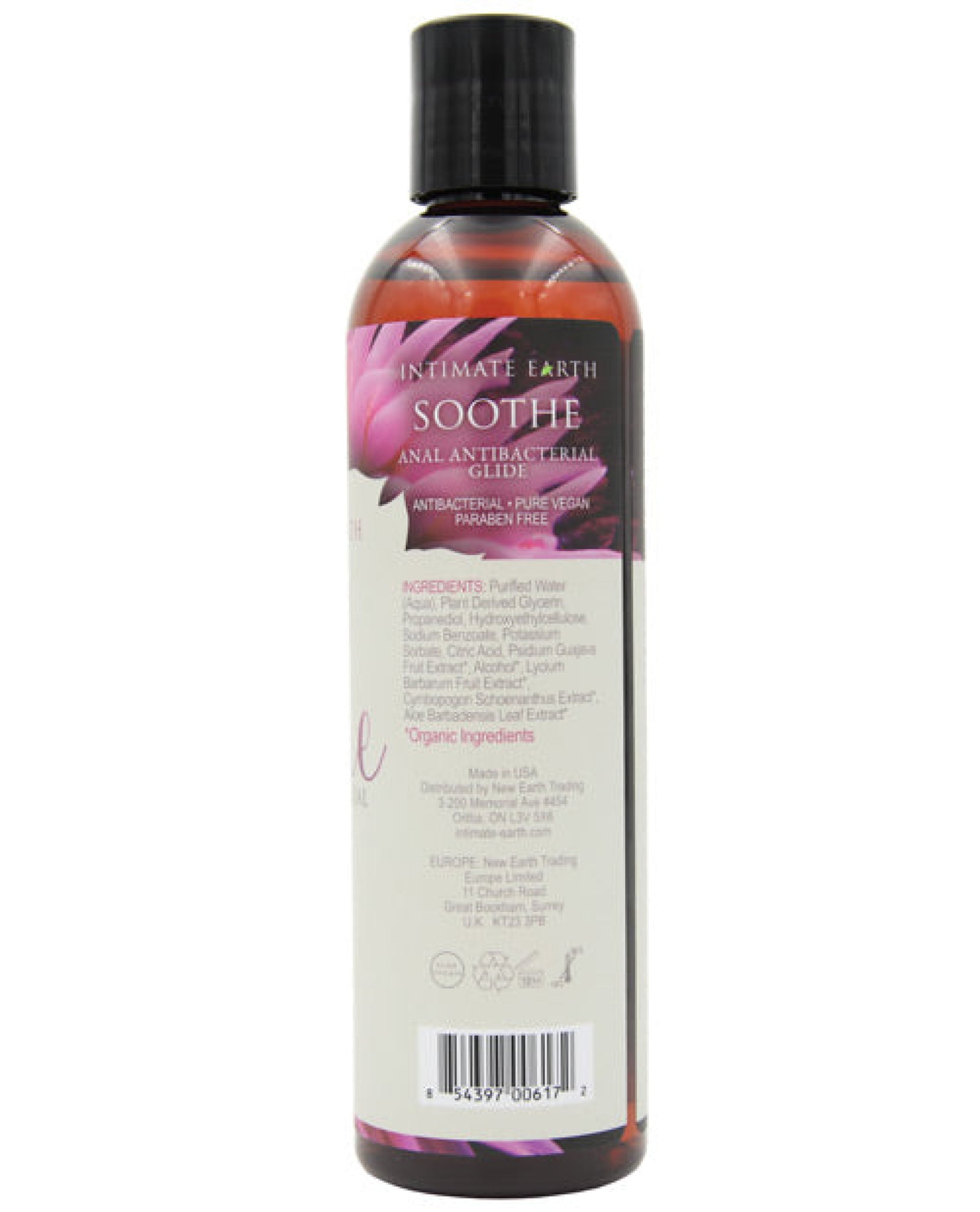 Intimate Earth Soothe Anti-bacterial Anal Lubricant Intimate Earth