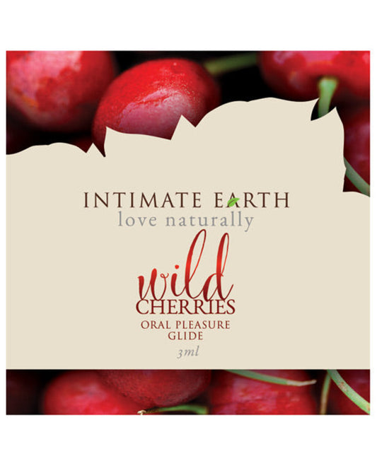 Intimate Earth Lubricant Foil - 3 Ml Wild Cherries Intimate Earth 1657