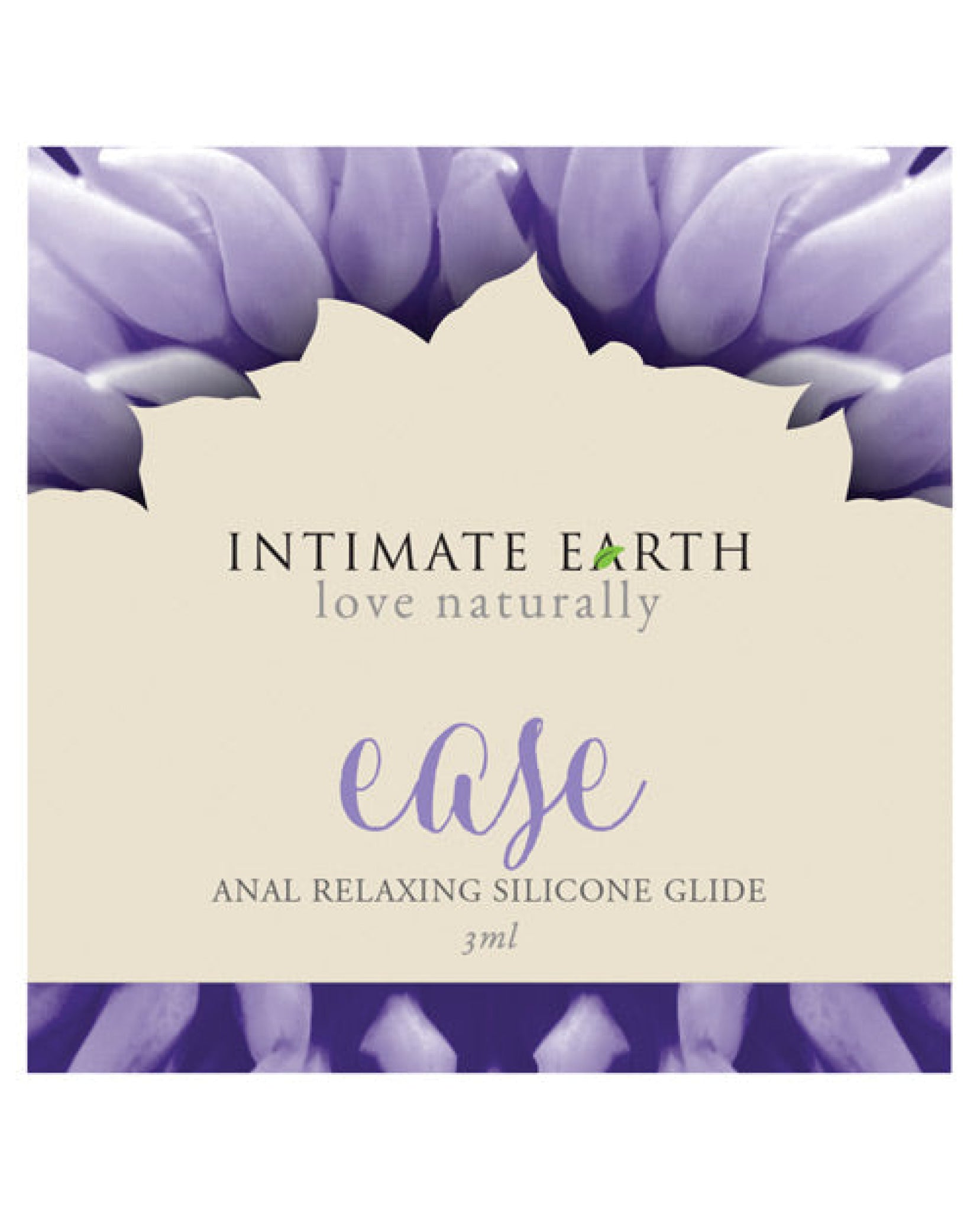 Intimate Earth Soothe Ease Relaxing Bisabolol Anal Silicone Lubricant Foil - 3 Ml Intimate Earth