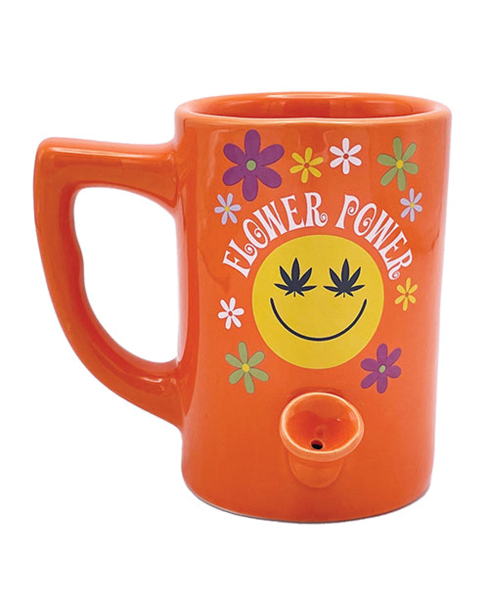 Wake & Bake Flower Power Coffee Mug - 10 Oz Island Dogs