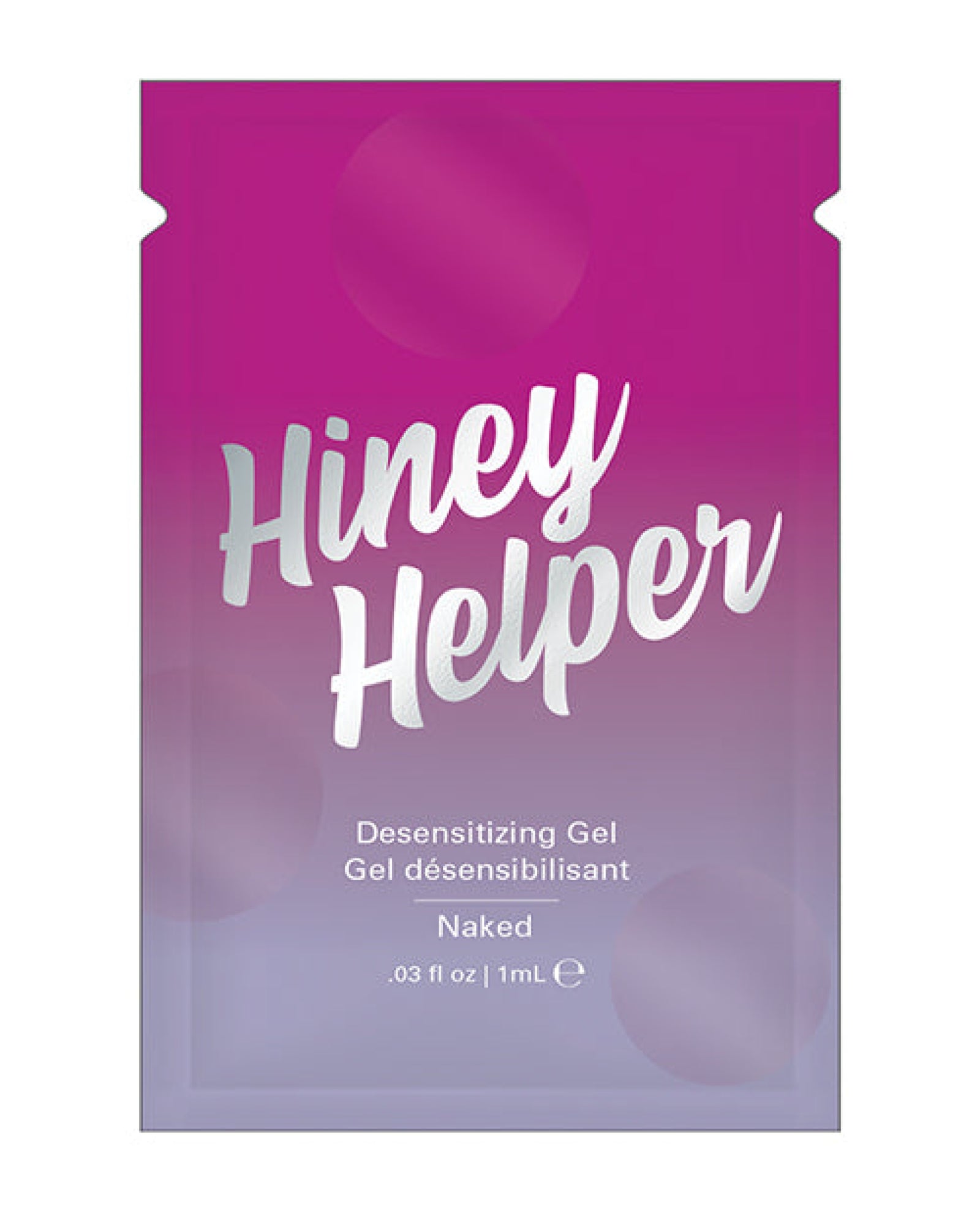 Hiney Helper Foil - 1 Ml Classic Brands