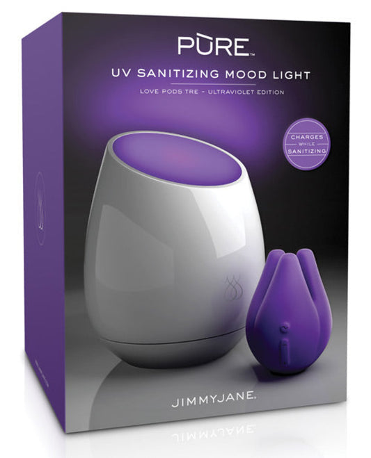 Jimmyjane Love Pods Tre Pure Uv Sanitizing Mood Light - Ultraviolet Edition Jimmyjane 1657