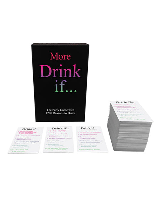 More Drink If Card Game Kheper Games 1657