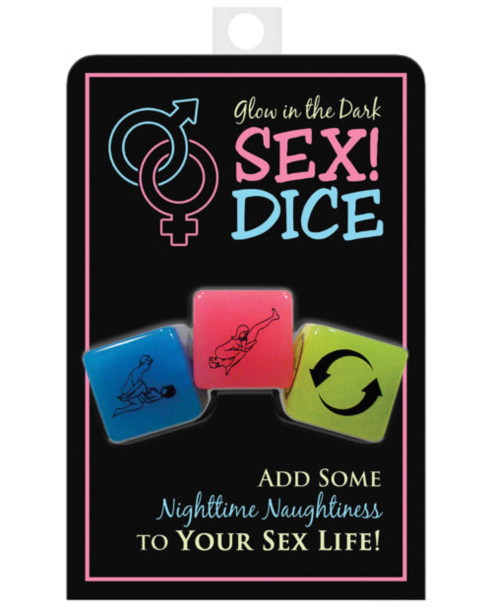 Glow In The Dark Sex! Dice Game Kheper Games