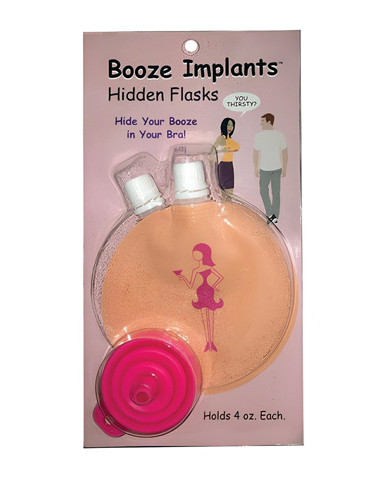 Booze Implants Hidden Flask - 4 Oz Each Kheper Games