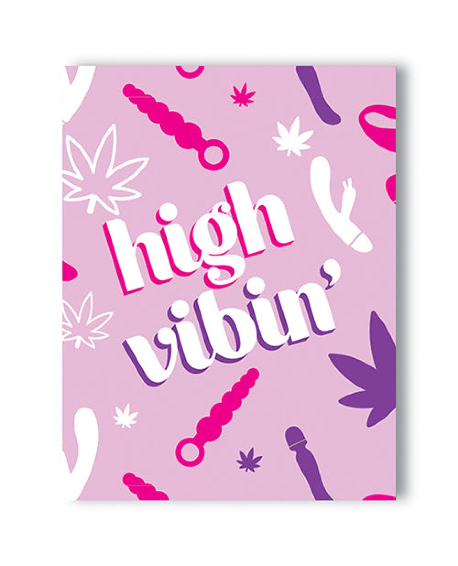 High Vibin' 420 Greeting Card Kush Kards