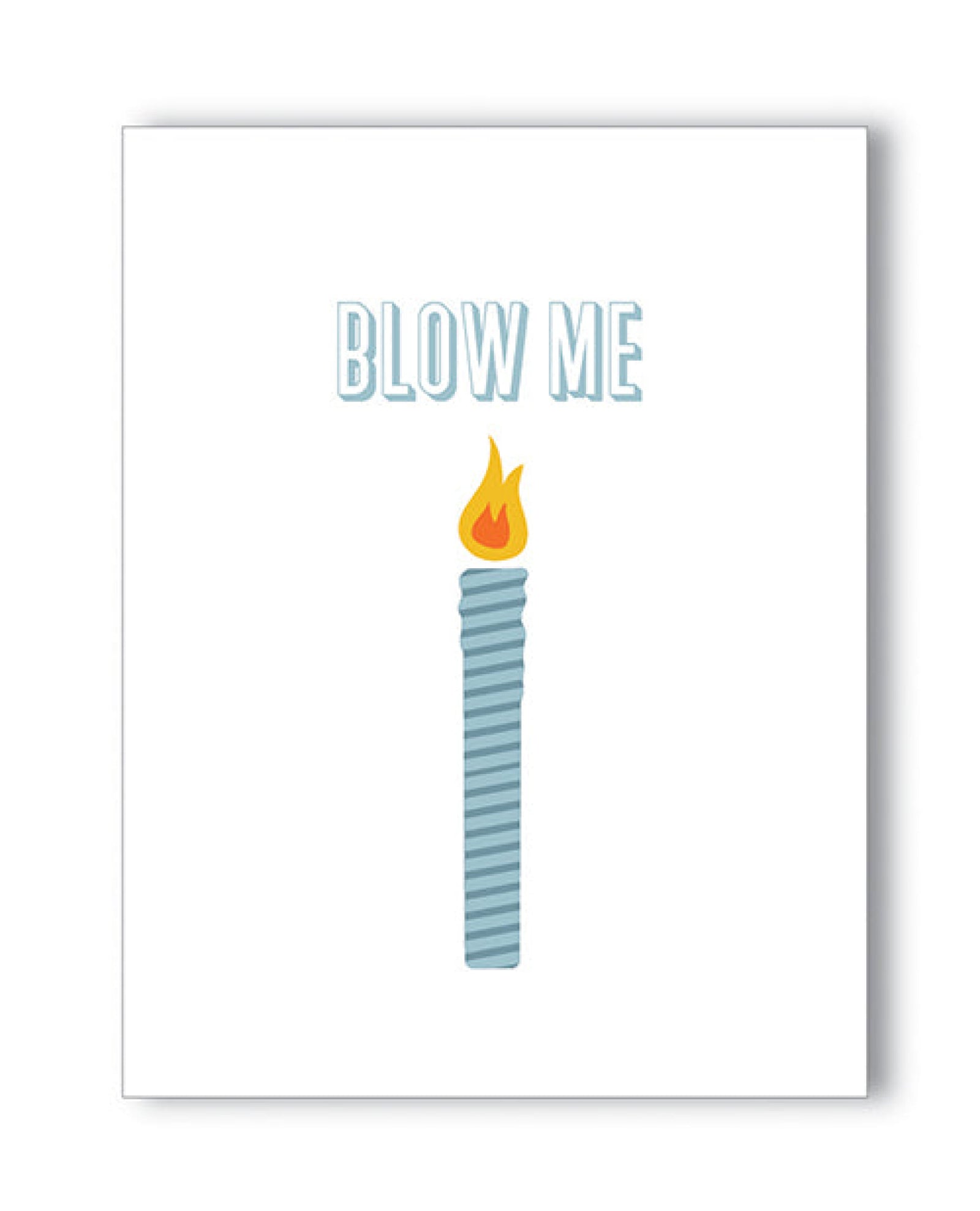 Blow Me Birthday Naughty Greeting Card Kush Kards