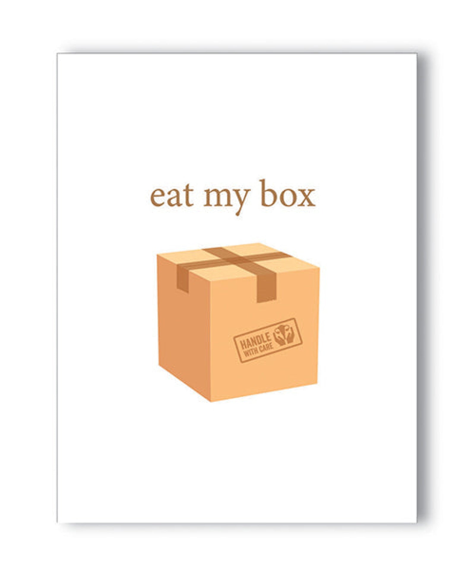 Eat My Box Naughty Greeting Card Kush Kards
