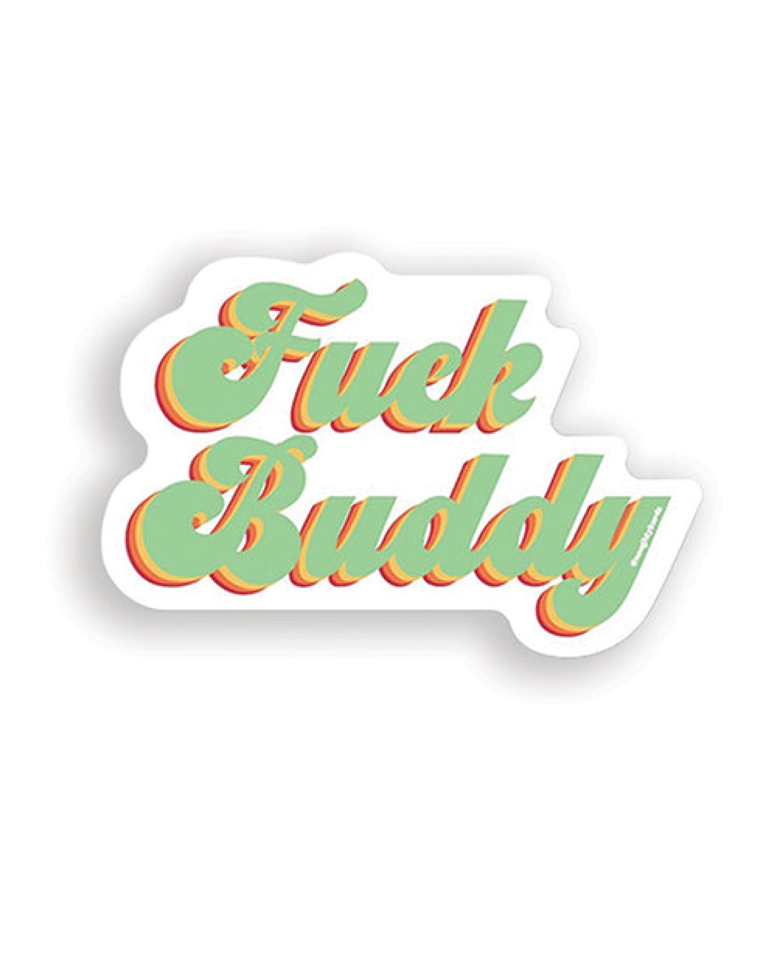 Fuck Buddy Naughty Sticker - Pack Of 3 Kush Kards
