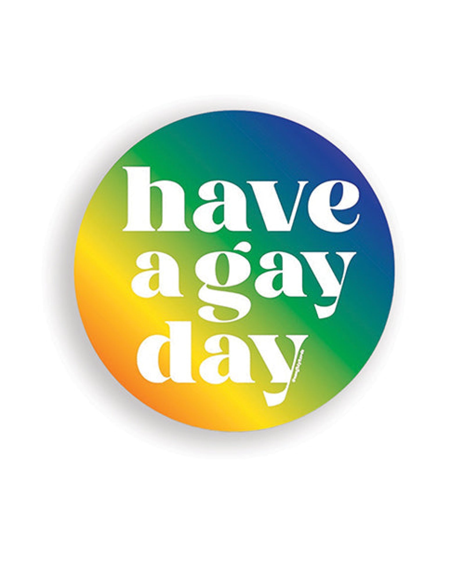 Gay Day Naughty Sticker - Pack Of 3 Kush Kards