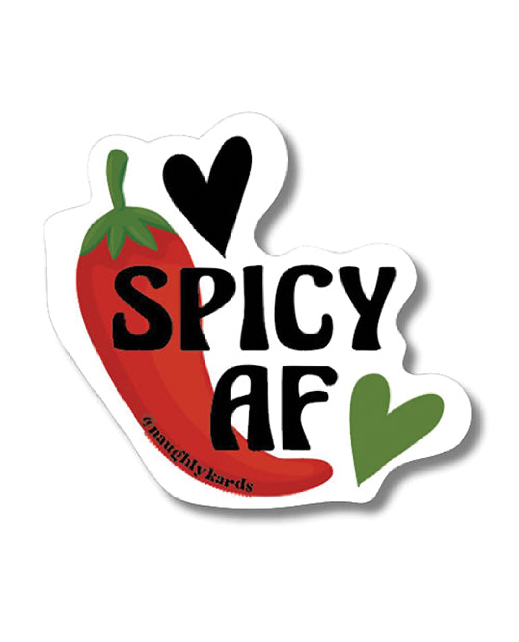 Spicy AF Sticker - Pack of 3 Kush Kards