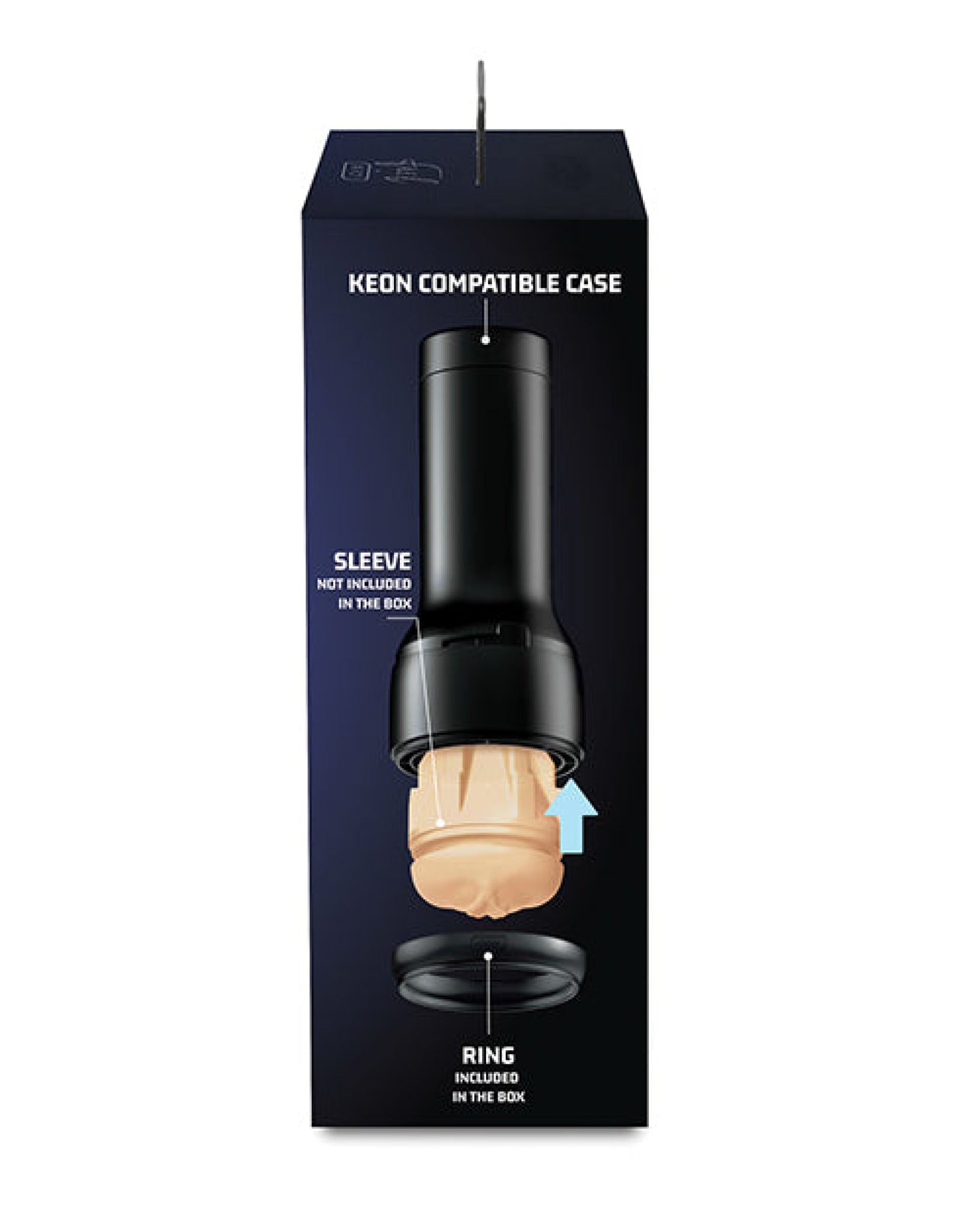 Kiiroo Keon Compatible Empty Case - Black Kiiroo