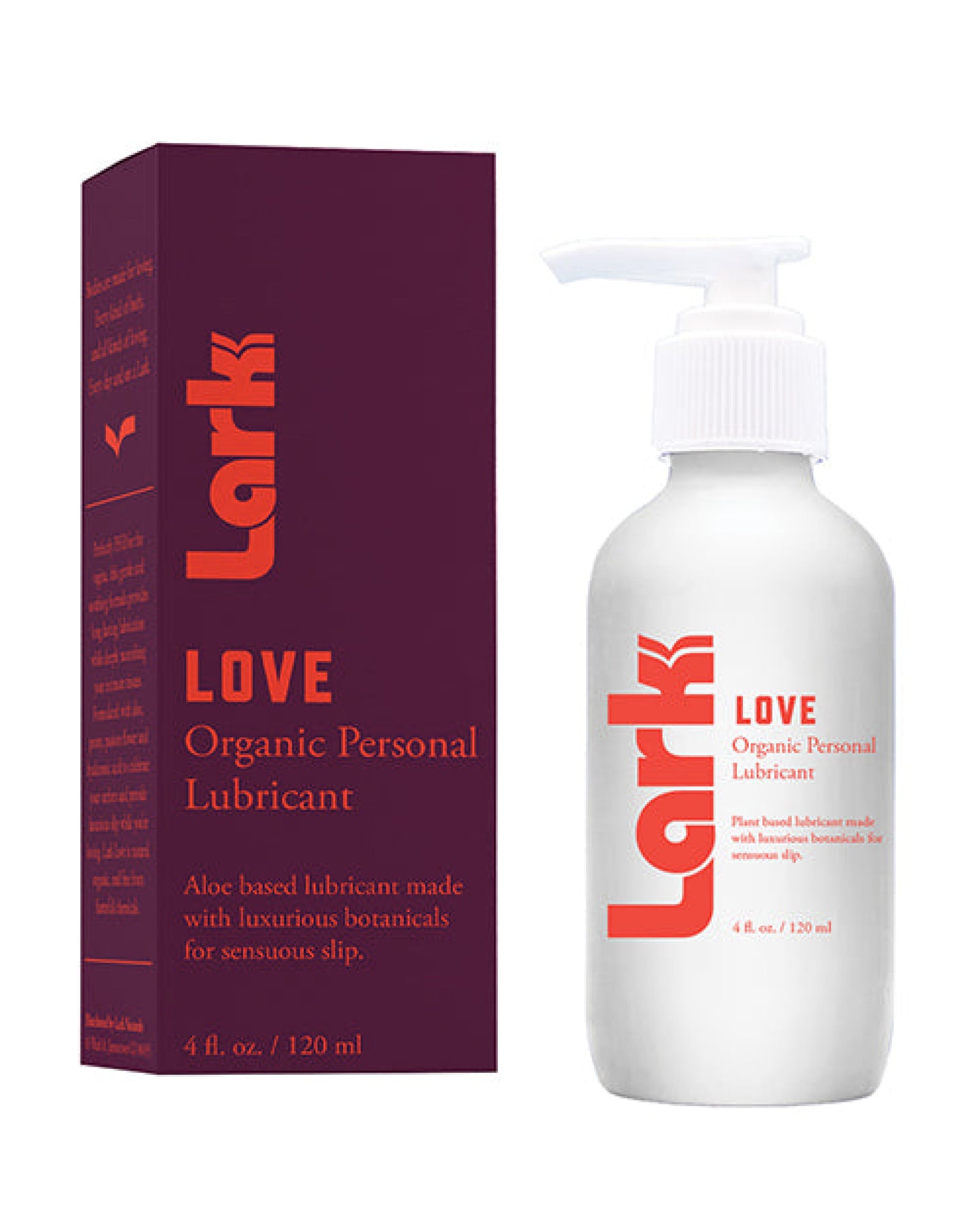 Lark Love Organic Personal Lubricant  - 4 Oz Lark