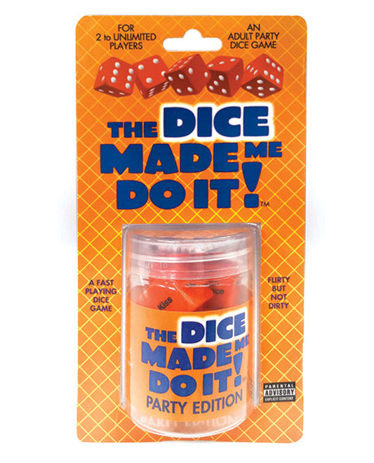 The Dice Made Me Do It - Party Edition Little Genie 1657