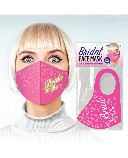 Bride To Be Face Mask - Pink Little Genie 1657