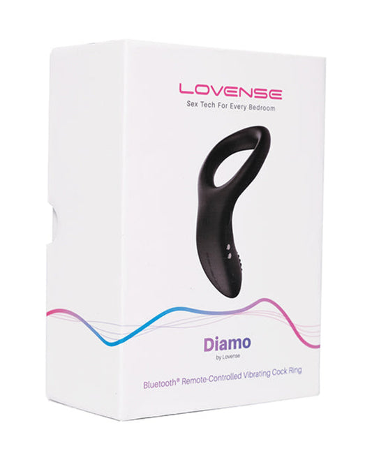 Lovense Diamo Cock Ring - Black Lovense® 1657