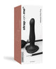 Strap On Me Inflatable Dildo Plug - Black Strap On Me