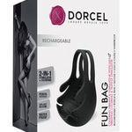 Dorcel Fun Bag Testicle Vibrator - Black Dorcel