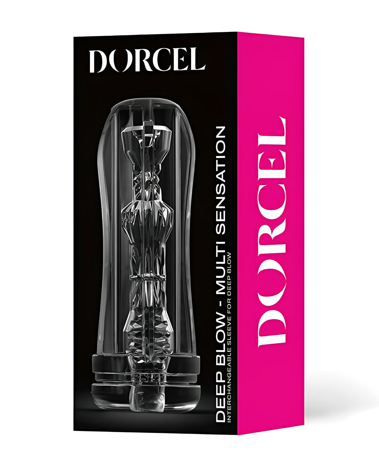 Dorcel Deep Blow Multi Sensation Sleeve - Clear Dorcel
