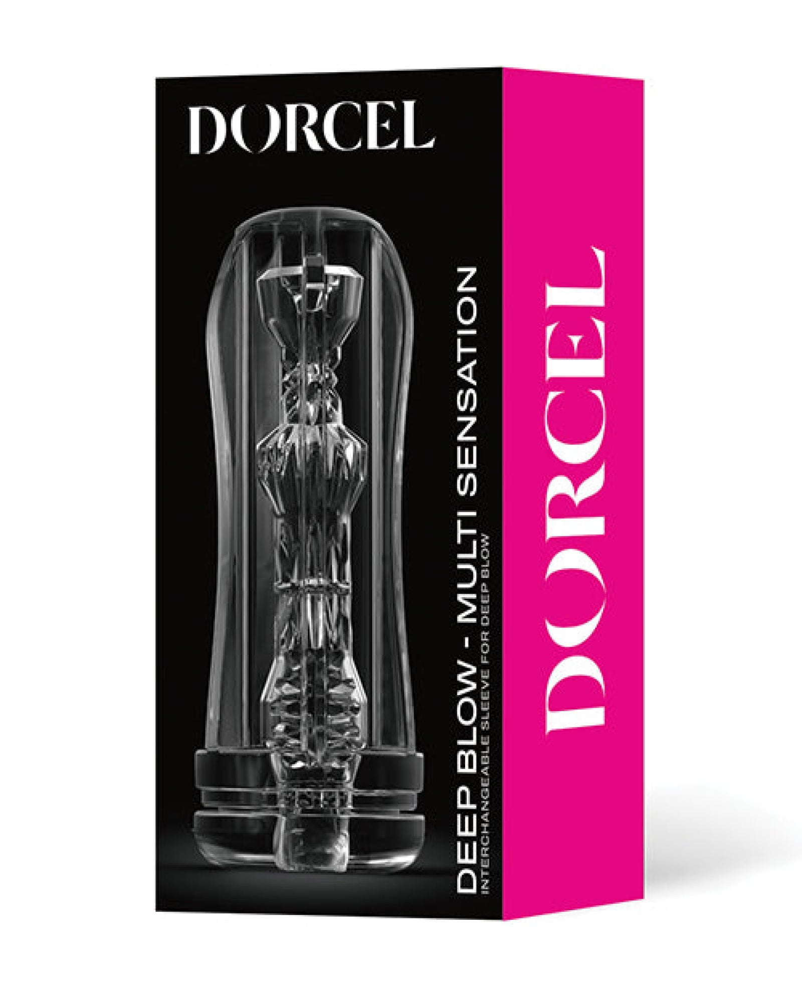 Dorcel Deep Blow Multi Sensation Sleeve - Clear Dorcel