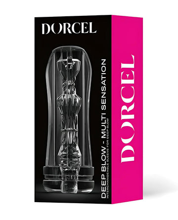 Dorcel Deep Blow Multi Sensation Sleeve - Clear Dorcel