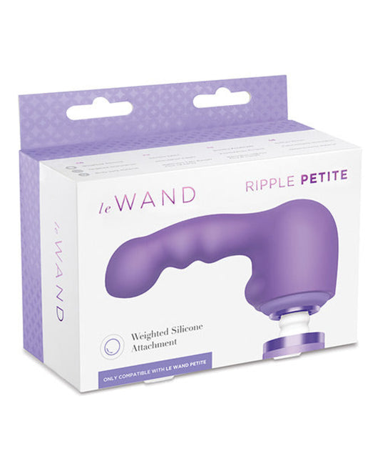 Le Wand Ripple Petite Weighted Silicone Attachment Le Wand 1657