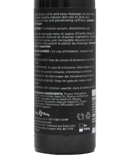 Earthly Body Edible Massage Oil Gift Set - 2 Oz Earthly Body