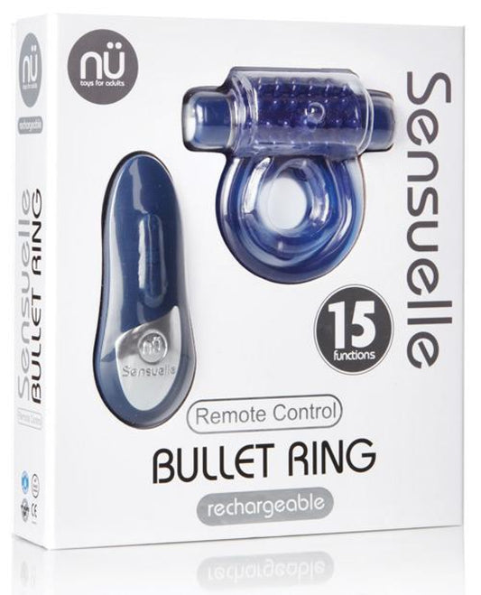 Sensuelle Remote Control Rechargeable Bullet Ring Sensuelle 1657