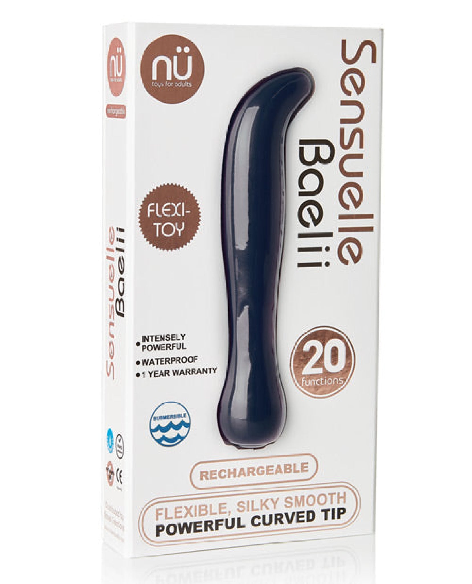 Sensuelle Baelii Flexible G Spot Vibe - 20 Sensuelle