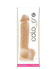 Colours Pleasures 5" Dildo W-suction Cup - Flesh Colours
