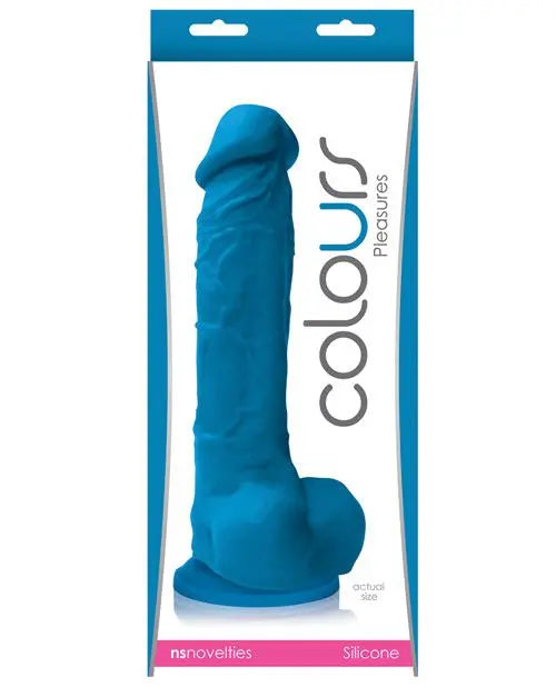 "Colours Pleasures 8"" Dildo W/suction Cup" Colours