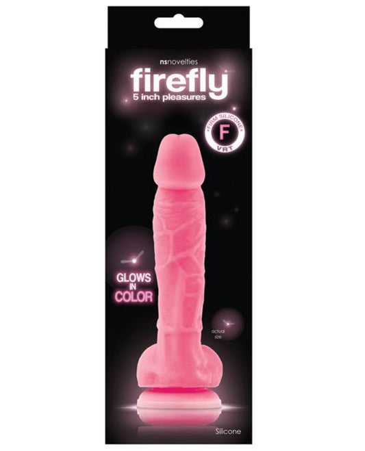 "Firefly 5"" Silicone Glowing Dildo" Firefly 500