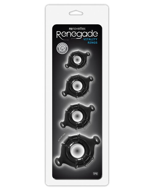 Renegade Vitality Rings - Black Renegade