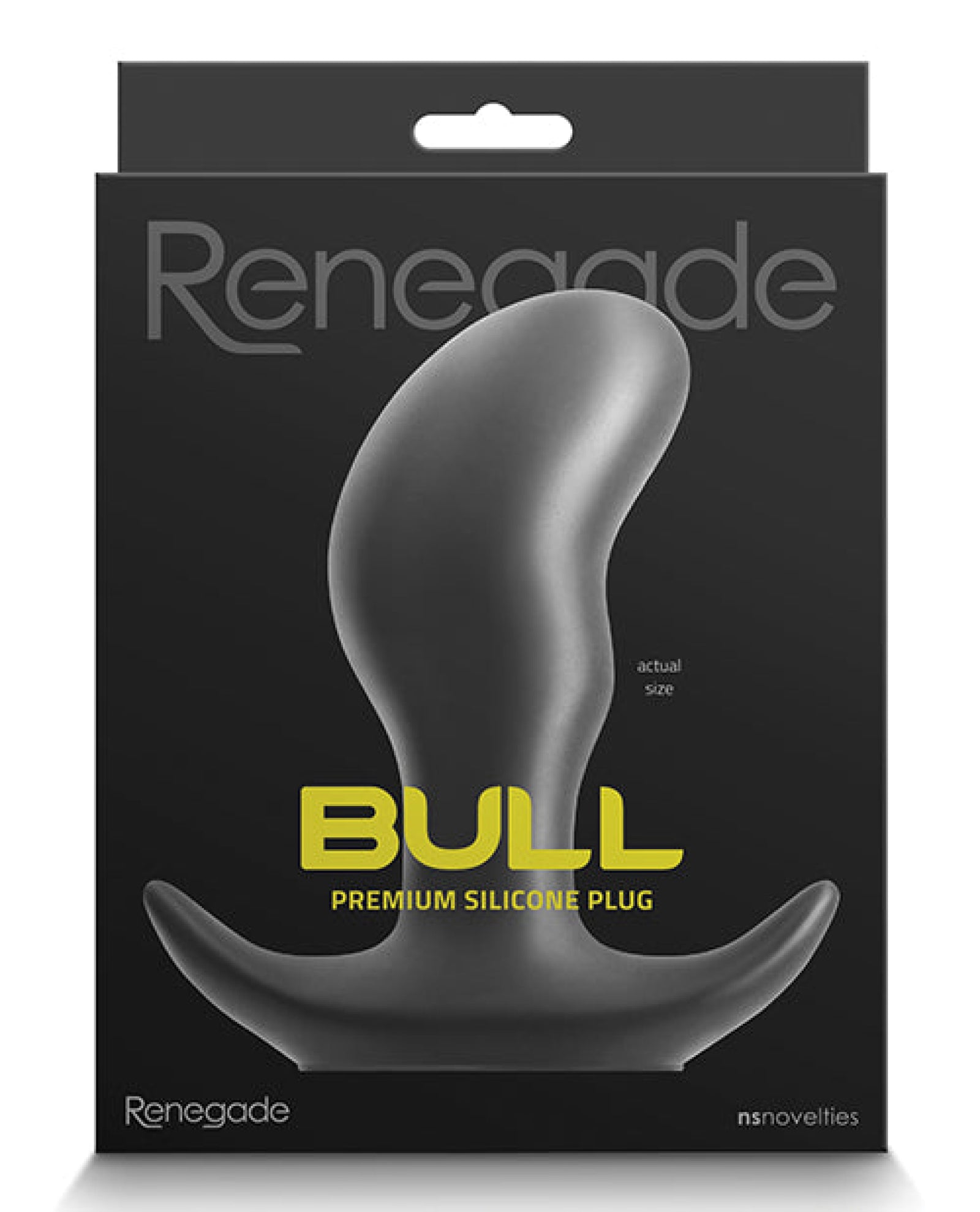 Renegade Bull Butt Plug - Black Renegade