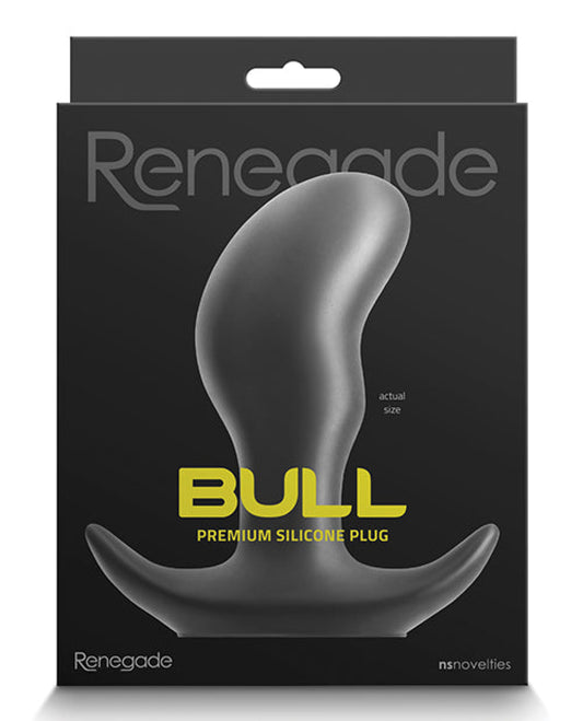 Renegade Bull Butt Plug - Black Renegade 1657