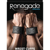 Renegade Bondage Wrist Cuffs - Black Renegade