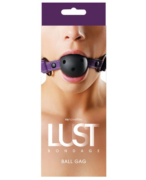 Lust Bondage Ball Gag - Purple Lust