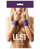 Lust Bondage Wrist Cuffs - Purple Lust