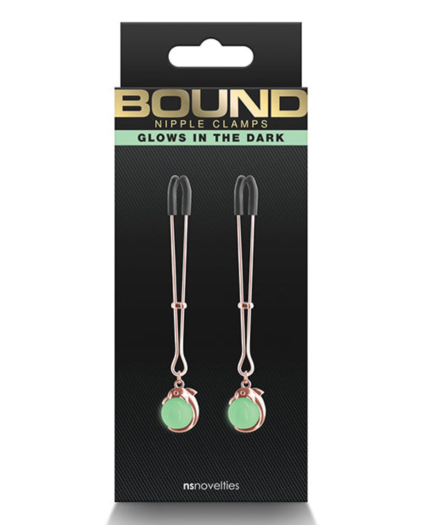 Bound Nipple Clamps - Rose Gold Bound