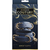 Bondage Couture Vinyl Wrist Cuff - Blue Bondage Couture