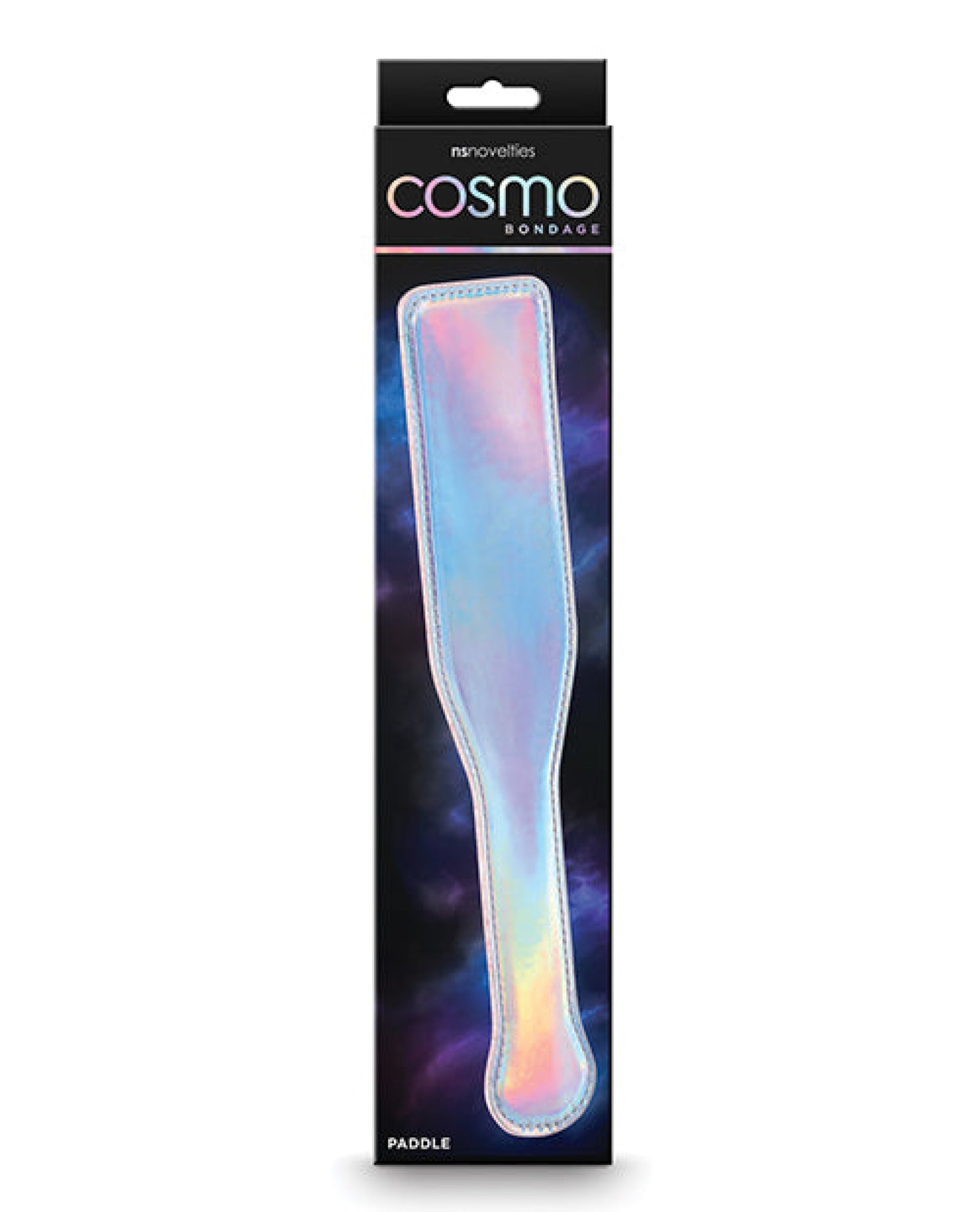 Cosmo Bondage Paddle - Rainbow Cosmo