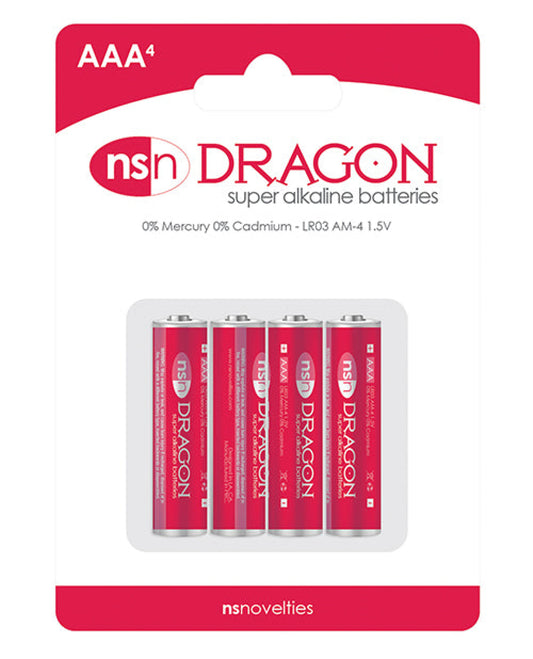 Dragon Alkaline Batteries - Aaa Pack Of 4 Dragon Alkaline Batteries 1657