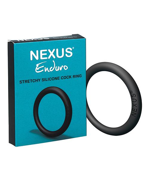 Nexus Enduro Silicone Cock Ring - Black Nexus