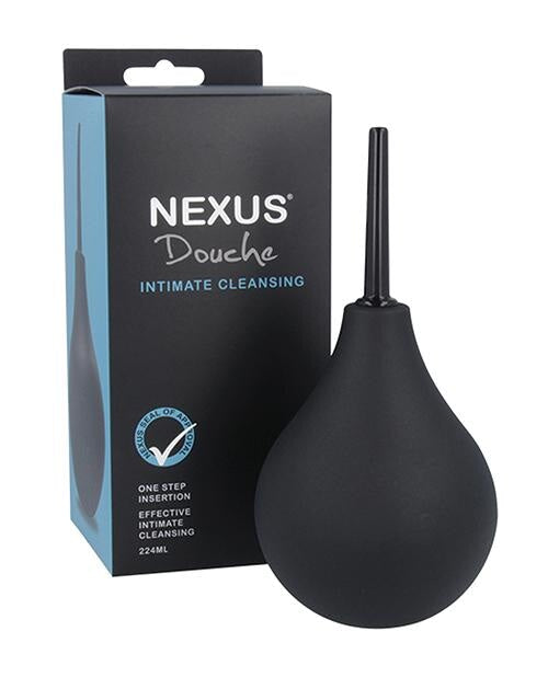 Nexus Non-return Valve Anal Douche - 224 Ml Black Nexus