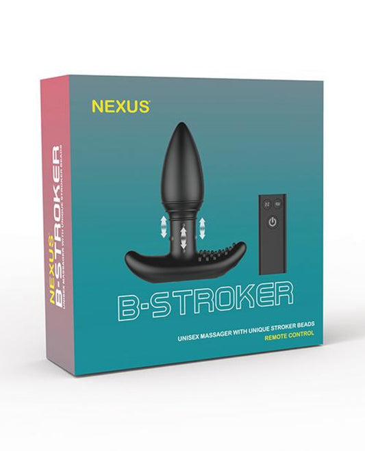 Nexus B-stroker Unisex W-rimming Beads - Black Libertybelle Marketing 500