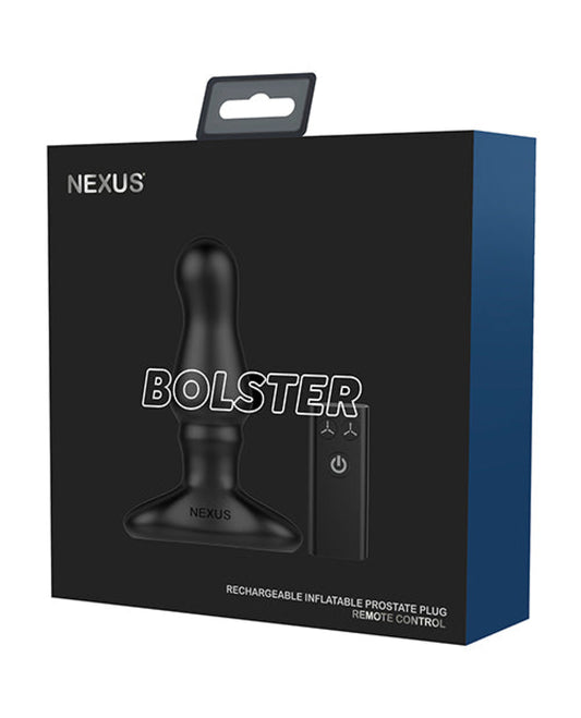Nexus Bolster Butt Plug  W-inflatable Tip - Black Nexus 1657
